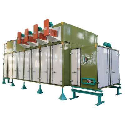 Belt type floating fish shrimp feed dryer machine