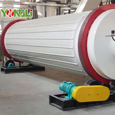 Potato Powder Rotary Drum Dryer Machine